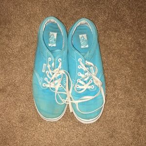 teal vans !